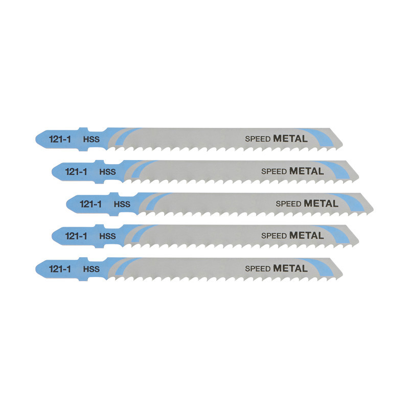 Lame de scie sauteuse metal PVC et alu HSS attache en T