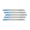 Lame de scie sauteuse metal PVC et alu HSS attache en T