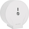Distributeur de papier WC pour bobine 200 m acier laqué blanc