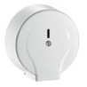 Distributeur de papier WC pour bobine 200 m acier laqué blanc