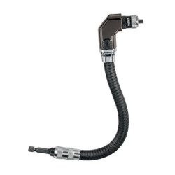 Renvoi d'angle flexible 300mm avec 1 embout Ph2 25mm