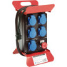 Coffret de chantier IP44 STECKY - 5 prises de courant NF à clapet