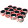 RUBAN "RUBAPLAST" ROUGE BLANC 100MX50MM