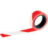RUBAN "RUBAPLAST" ROUGE BLANC 100MX50MM