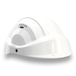 CASQUE ORIZON BLANC VISIERE BLANCHE