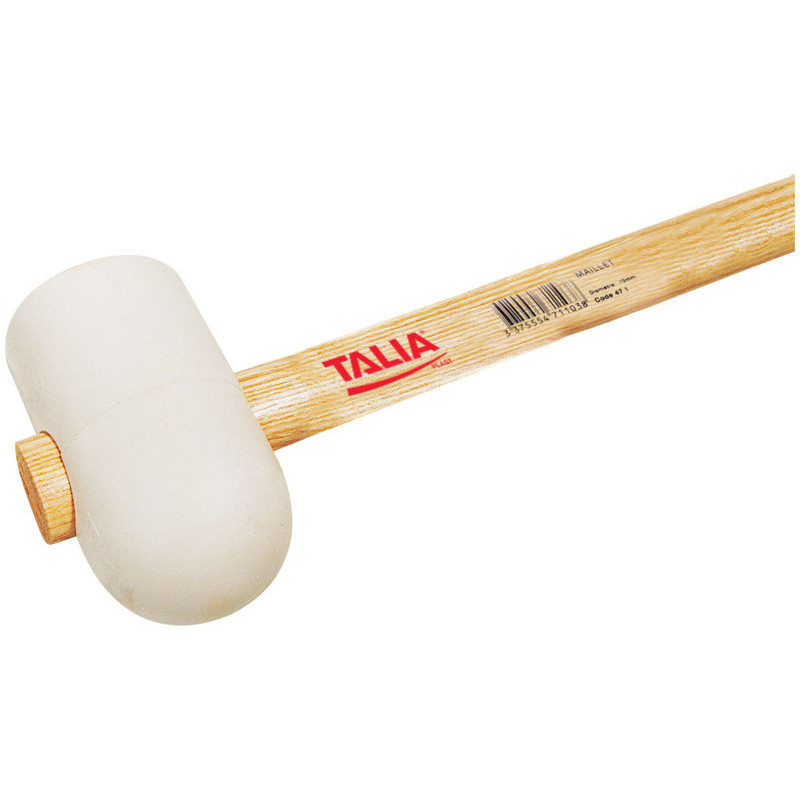 MAILLET CARRELEUR BLANC DIAM.65MM
