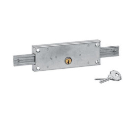 SERRURE RIDEAU METAL CYLINDRE DIAM 25 3CLES